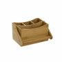 BigBuy Home Panier à couverts Naturel Bambou
