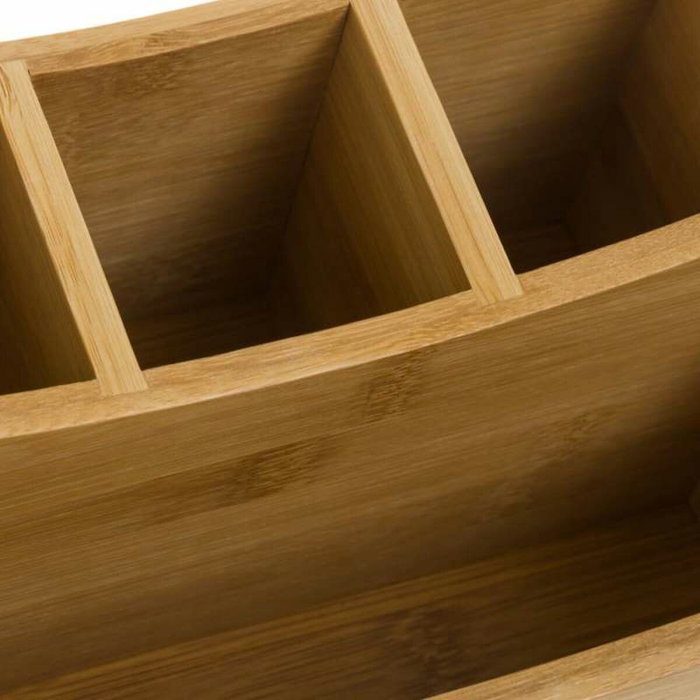 BigBuy Home Panier à couverts Naturel Bambou BigBuy Home Panier à couverts Naturel Bambou
