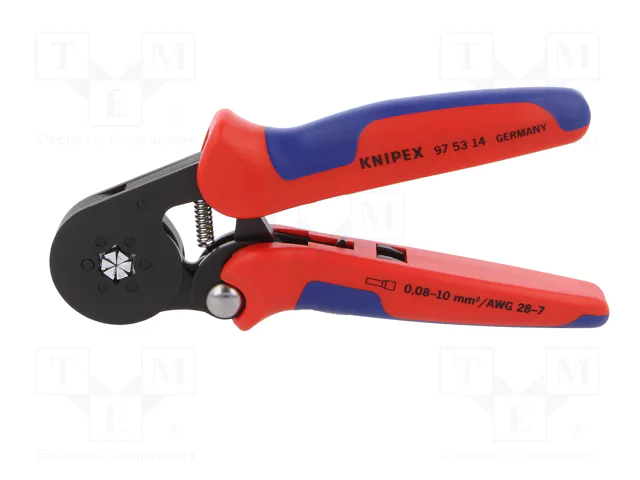 Knipex Pinces à sertir auto-ajustables pour embouts de fils