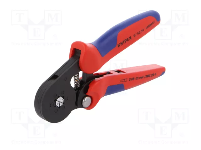 Knipex Pinces à sertir auto-ajustables pour embouts de fils