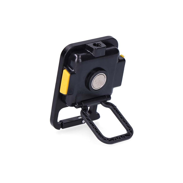 Edm Lampe torche porte-clés multifonction COB LED 6W 4 modes IP44 avec USB-C, 45x21.5x62 mm