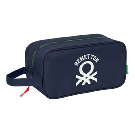 Range-Chaussures de Voyage Benetton Together Blue marine 29 x 15 x 14 cm