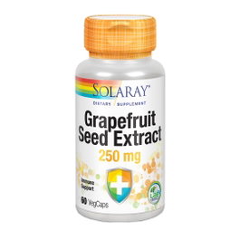 SOLARAY Grapefruit Seed 250 mg, 60 capsules
