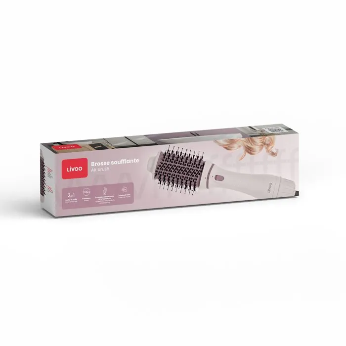 Livoo Brosse soufflante DOS211 2-en-1 1200 W Violet
