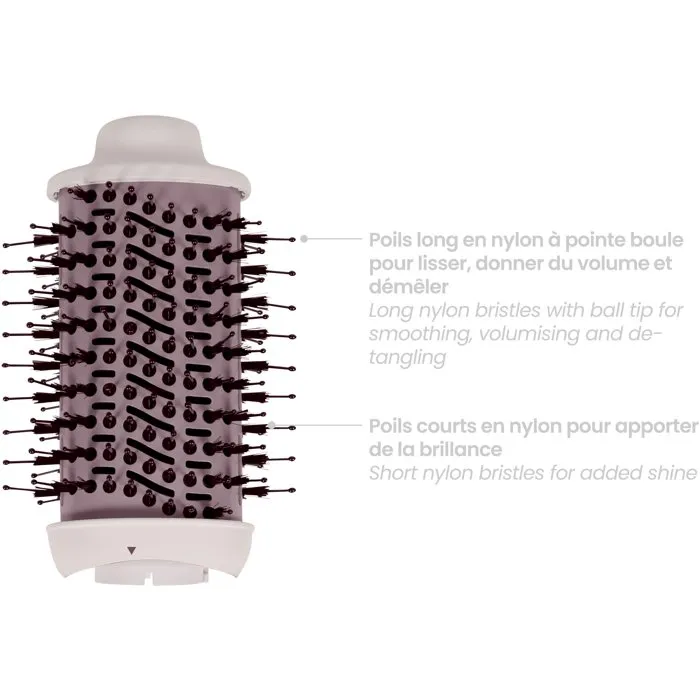 Livoo Brosse soufflante DOS211 2-en-1 1200 W Violet