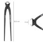 WOLFPACK LINEA PROFESIONAL Tenazas Rusas Plus DIN/ISO 9242 Negra 9 inch