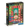 Clementoni Puzzle Compact Rick & Morty 1000 pièces