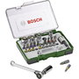 Bosch Prom Jeu de tournevis et cliquet 27 pièces