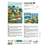 Sentosphere Puzzle Calypto 500 Pièces 'La Provence' - Toucher Soie - Dès 8 Ans