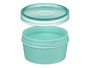 LEKNES Lot de 24 boîtes de conservation rondes de 450 ml