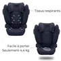 Cbx By Cybex Siège auto Solution B3 i-Fix Groupe 2/3 (3-12 ans, 15-50 kg, 100-150 cm) - Bleu - Inclinable avec système ISOFIX