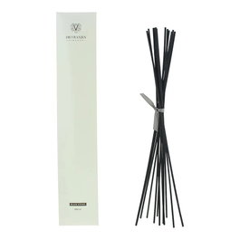 Dr. Vranjes Firenze Bâtonnets de diffuseur en roseau noir, 12 pcs