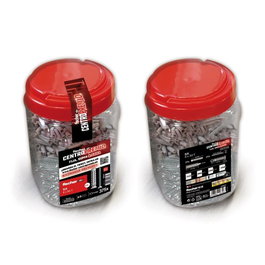 Fischer sx 6 x 30 mm Taco à cheville avec vis, bote de 375 unités, charge max 65 kg