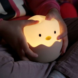 Lampe de chevet LED enfant rechargeable Chicken - Blanc Chaud