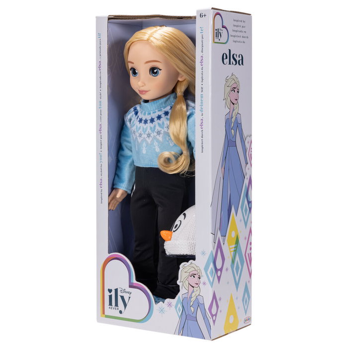 JAKKS PACIFIC Muñeca Elsa Frozen Disney ily 4Ever 50cm