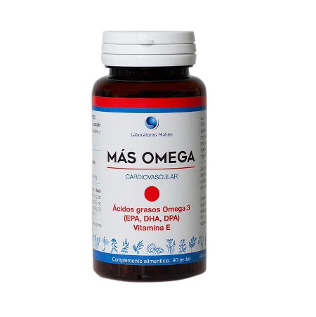 Más Omega Punto Rojo 90 Perlas Más Omega Punto Rojo 90 Perlas