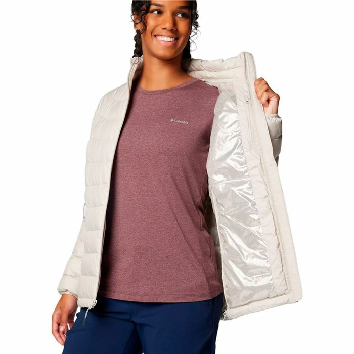 Veste de Sport pour Femme Columbia Powder Lite™ II Full Zip Blanc 12