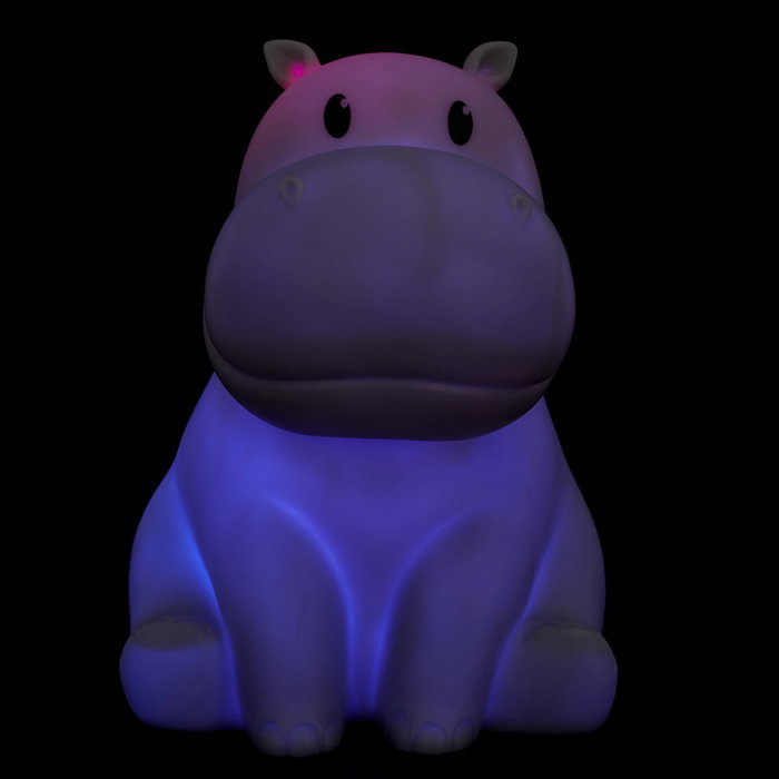 Home Deco Kids Veilleuse Hippopotame Changeant de Couleur