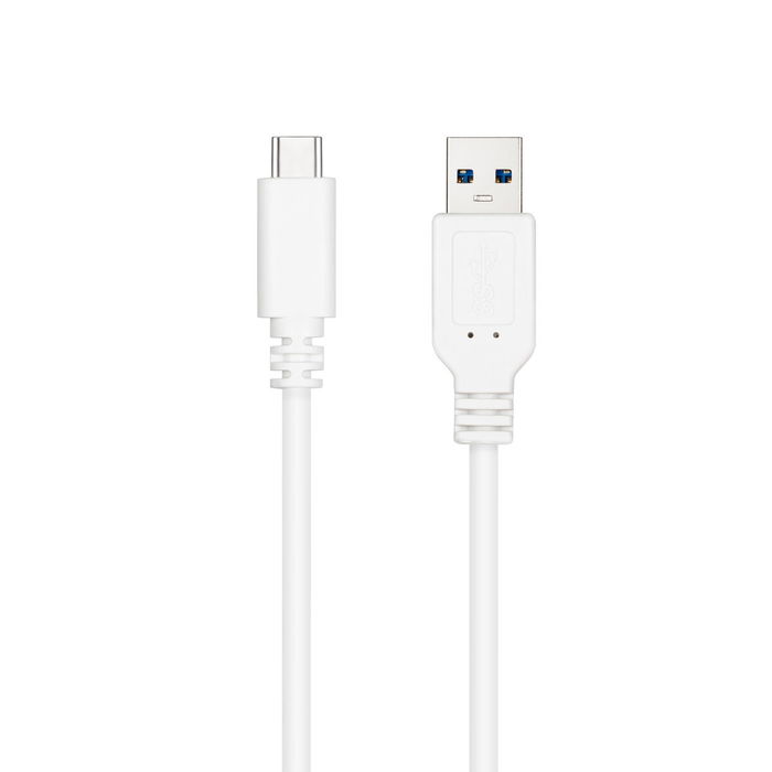 Câble USB-C NANOCABLE 10.01.4001-L150-W Blanc 1,5 m