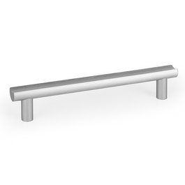 VIEFE C160 / C320 - Tirador en aluminium effet inox pour meubles, entraxe 160 mm
