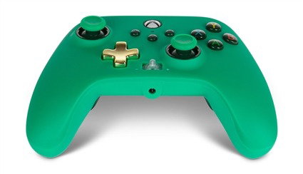 PowerA 1518814-02 Manette améliorée avec câble USB 3m pour Xbox Series X/S, Xbox One et Windows - Vert