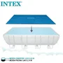 Intex Bâche à Bulles Rectangulaire pour Piscine 5.49 x 2.74 m Bleu - Couverture Solaire en Polyéthylène 160 Microns