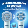 Oral-B Brossettes Disney Stitch Extra Douces Compatibles iO/iO2 Kids 6+, Lot de 3 pour Enfants à Partir de 6 Ans