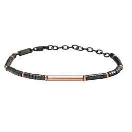 Bracelet Homme Breil TJ3640 Argent 925 Noir