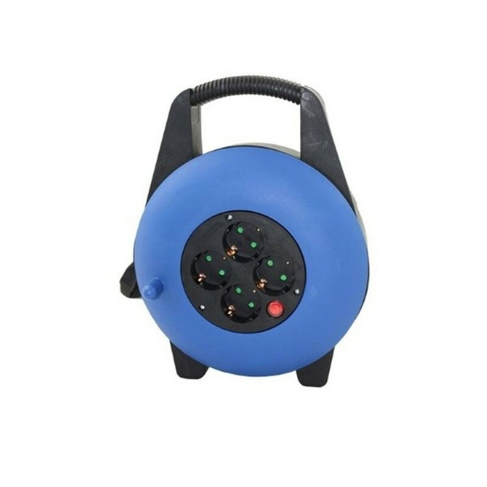 Rallonge électrique Silver Electronics Enveloppante Bleu 3500W Rallonge électrique Silver Electronics Enveloppante Bleu 3500W