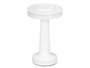 Giftdecor Lampe de Bureau Space Touch Blanc Métal et Plastique 12x20x9 cm avec Batterie et USB-C (Set de 8)