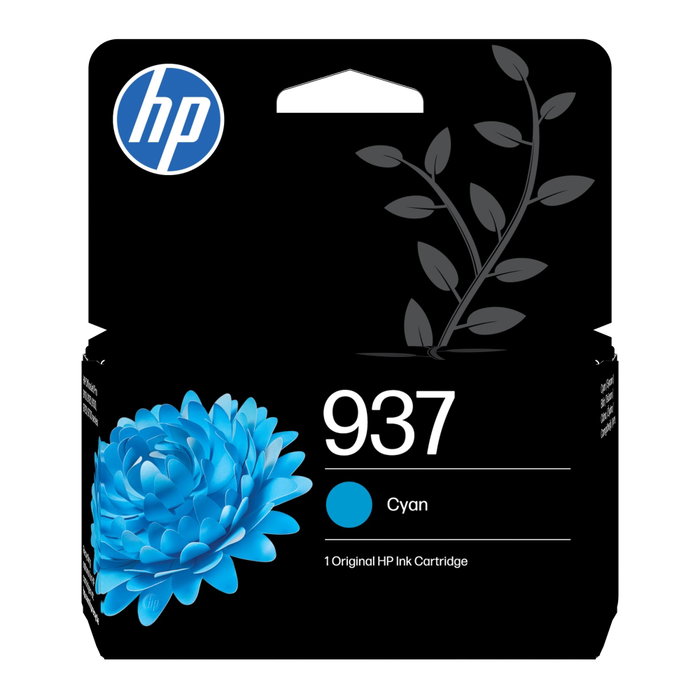 HP 937 Cartouche d'encre Cyan (4S6W2NE) HP 937 Cartouche d'encre Cyan (4S6W2NE)