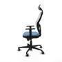 Chaise de Bureau avec Appui-tête Jorquera Piqueras y Crespo 1D036G1 Bleu ciel