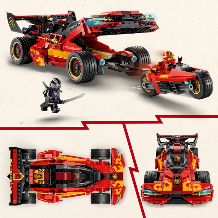 Lego 71867 Le Chargeur Ninja X-1 : 15e Anniversaire - Jeu de Construction pour Ado Lego 71867 Le Chargeur Ninja X-1 : 15e Anniversaire - Jeu de Construction pour Ado