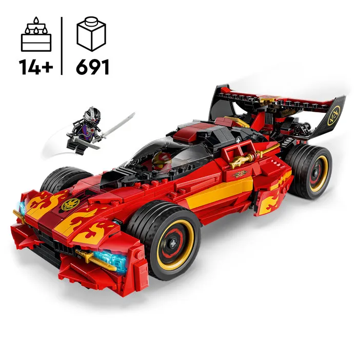 Lego 71867 Le Chargeur Ninja X-1 : 15e Anniversaire - Jeu de Construction pour Ado Lego 71867 Le Chargeur Ninja X-1 : 15e Anniversaire - Jeu de Construction pour Ado