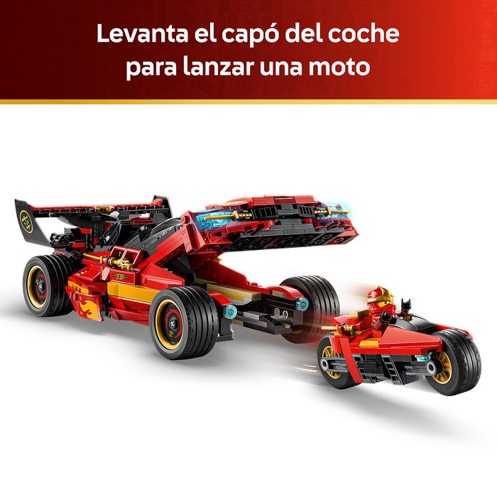 LEGO NINJAGO Le Chargeur Ninja X-1 2-en-1 - 15ème Anniversaire 71867 LEGO NINJAGO Le Chargeur Ninja X-1 2-en-1 - 15ème Anniversaire 71867