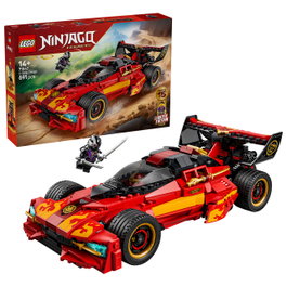 LEGO NINJAGO Le Chargeur Ninja X-1 2-en-1 - 15ème Anniversaire 71867