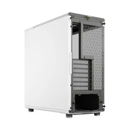 Fractal Design North Chalk White TG Clear Tint FD-C-NOR1C-04 Boîtier PC ATX avec 2 ventilateurs 140mm, USB 3.1 Type-C et design bois et métal