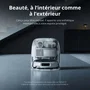 DJI Romo P Robot Aspirateur Laveur avec Station - Design Transparent - Aspiration 25000 Pa - Détection Millimétrique - Autonomie 200 Jours - Aspirateur Robot