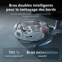 DJI Romo P Robot Aspirateur Laveur avec Station - Design Transparent - Aspiration 25000 Pa - Détection Millimétrique - Autonomie 200 Jours - Aspirateur Robot
