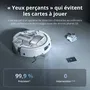 DJI Romo P Robot Aspirateur Laveur avec Station - Design Transparent - Aspiration 25000 Pa - Détection Millimétrique - Autonomie 200 Jours - Aspirateur Robot