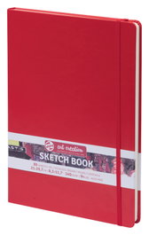 Talens Art Creation Carnet de Croquis Rouge 21 x 29,7 cm 80 Feuilles