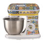 Ariete 1588 POSITANO Robot de cuisine compact avec bol inox, 10 vitesses et fonction pulse pour mélanger et pétrir - Accessoires inclus