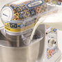 Ariete 1588 POSITANO Robot de cuisine compact avec bol inox, 10 vitesses et fonction pulse pour mélanger et pétrir - Accessoires inclus