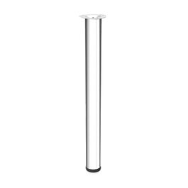 HERRAJES ALK Jeu de 4 pieds réglables Vigo 80-810 Chrome pour table fixe
