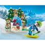 Playmobil Sports d'Hiver My Life 71453 Set de Ski et Snowboard avec 6 Figurines, Jouet pour Enfants 4 Ans et Plus