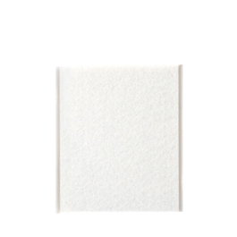 Inofix Plaque de feutre synthétique adhésif blanc 100 x 85 mm, blister