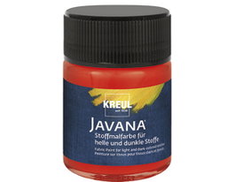 Kreul Peinture textile Javana rouge 50ml