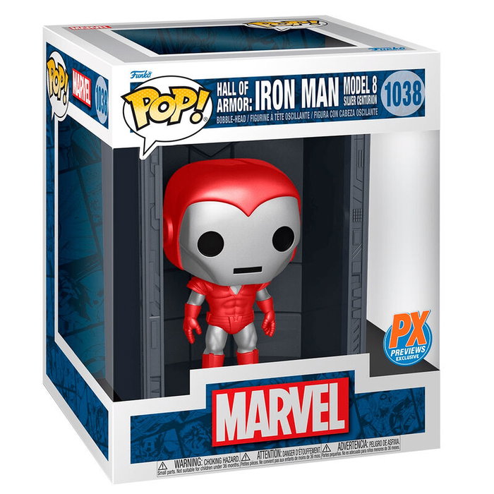FUNKO Figura POP Deluxe Marvel Hall of Armor Iron Man Model 8 Exclusive FUNKO Figura POP Deluxe Marvel Hall of Armor Iron Man Model 8 Exclusive