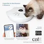 Catit PIXI SMART - Distributeur de nourriture connecté pour chat - 6 x 170 ml - Écran tactile LCD - Avec blocs réfrigérants