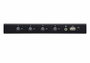 Aten CS724KM - Commutateur KVM USB 4 ports pour contrôler 4 PC avec 1 clavier/souris, câbles inclus, basculement sans limite